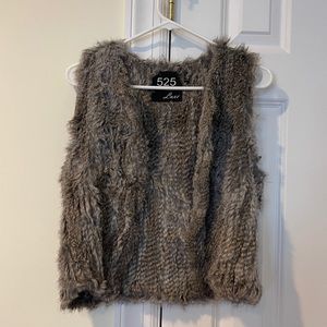 525 America Luxe Fur Vest - Size S